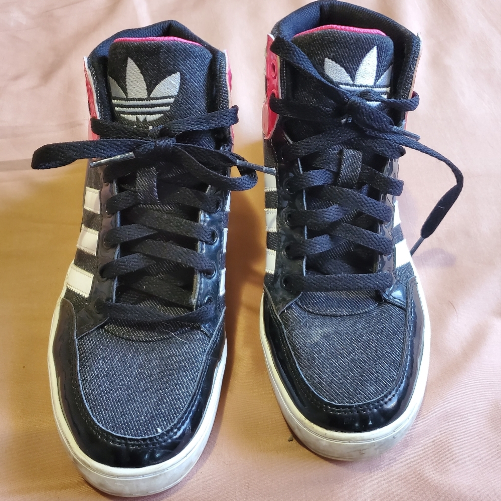 Adidas high top sneakers